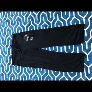 London based Om & Ah cropped sweatpants